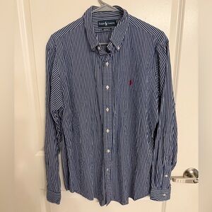 Vintage Ralph Lauren Striped Button Down